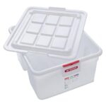 172943 ARAVEN GN 1-2 FOOD STORAGE CONTAINER with COVER - 04071 & 04069