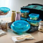 3.89122 B R 910ml ROUND FRIGOVERRE EVOLUTION FOOD STORAGE CONTAINER with CLIP COVER 22cm - 170743I (1)