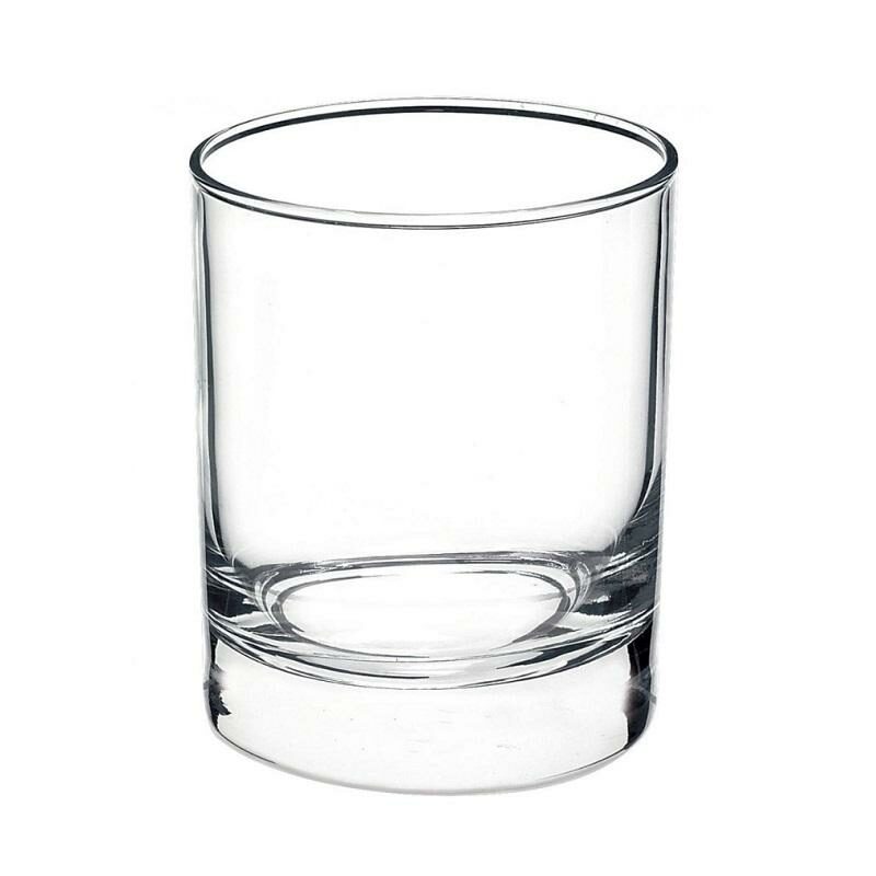1.90210 B R 255ml CORTINA PLAIN WHISKEY GLASS - 170609