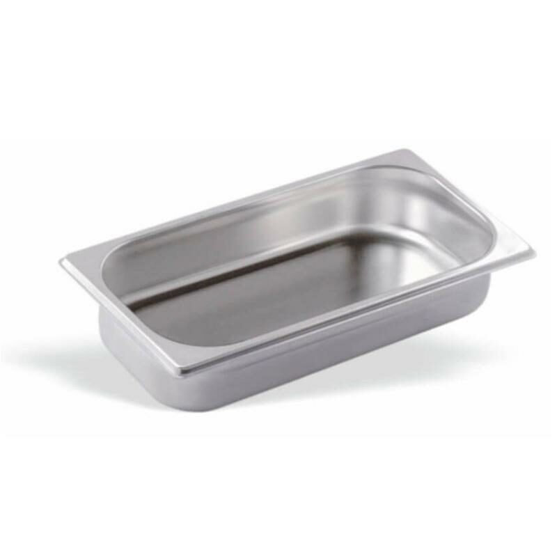 130.201 130.401 130.651 131.001 131.501 132.001 PUJADAS S-STEEL GN 1-3 SOLID FOOD PAN 2cm to 20cm HIGH