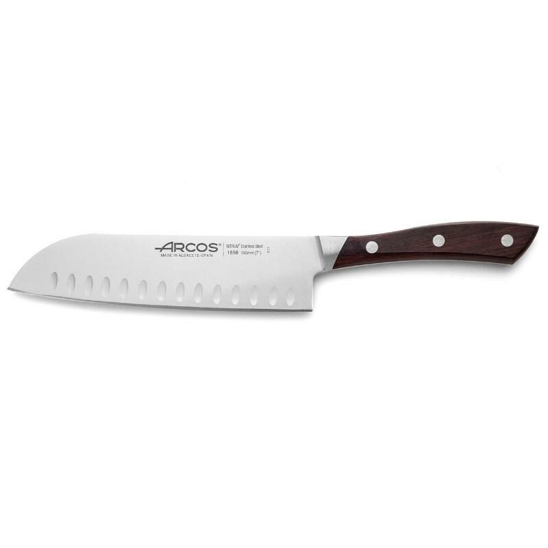 155800 ARCOS 18cm NATURA FORGED SS SANTOKU KNIFE - 155810 in CAT