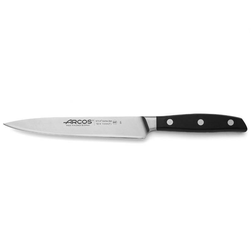 161400 ARCOS 17cm MANHATTAN FORGED SS FLEXIBLE SOLE KNIFE - 28.2cm - 172328W