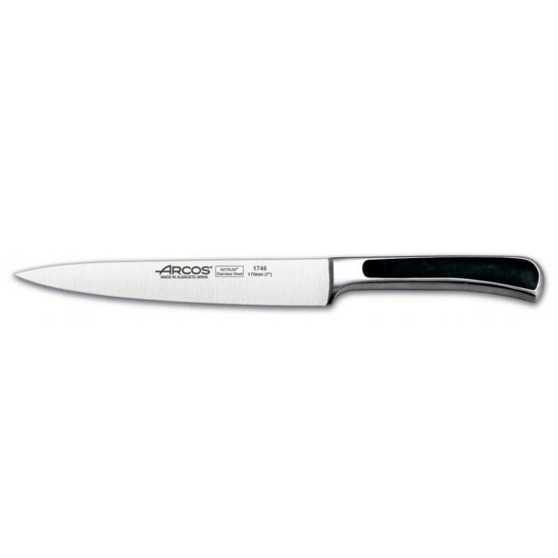 174600 ARCOS 17cm SAETA SS SLICING KNIFE - 174600