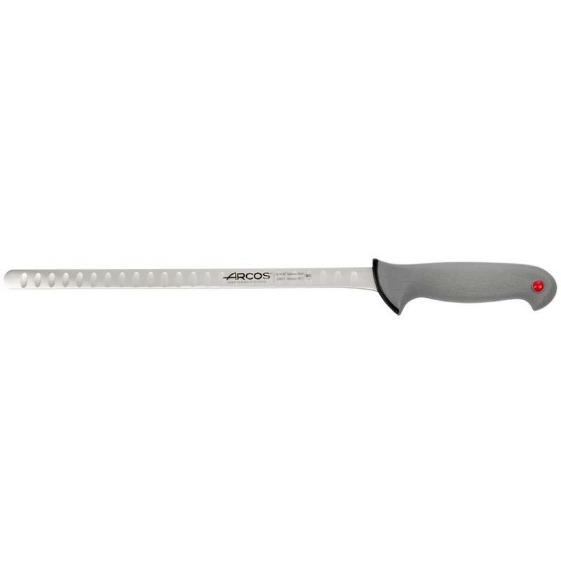 242700 ARCOS 30cm COLOUR PROF SS SALMON KNIFE with NARROW FLEXIBLE BLADE - 173307H