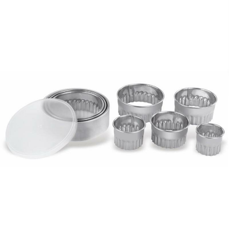 2532201 PUJADAS 8s FLUTED S-STEEL PASTRY CUTTER - 733.000