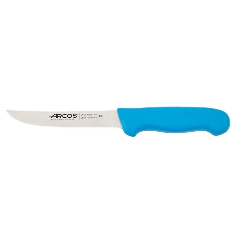294522 523 521 524 525 ARCOS 16cm 2900 SERIES SS BONING KNIVES 29.5cm in RED, BLUE, GREEN, WHITE & BLACK