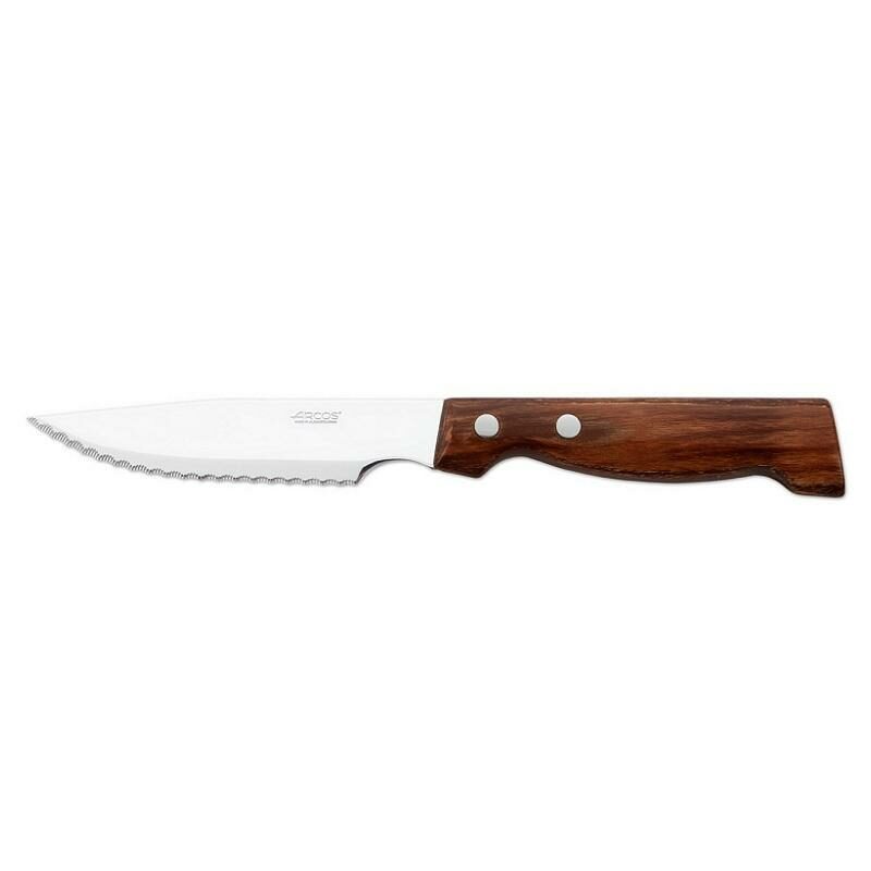 372700 ARCOS 12cm SS STEAK KNIFE with WOOD HANDLE 24cm - 172508V
