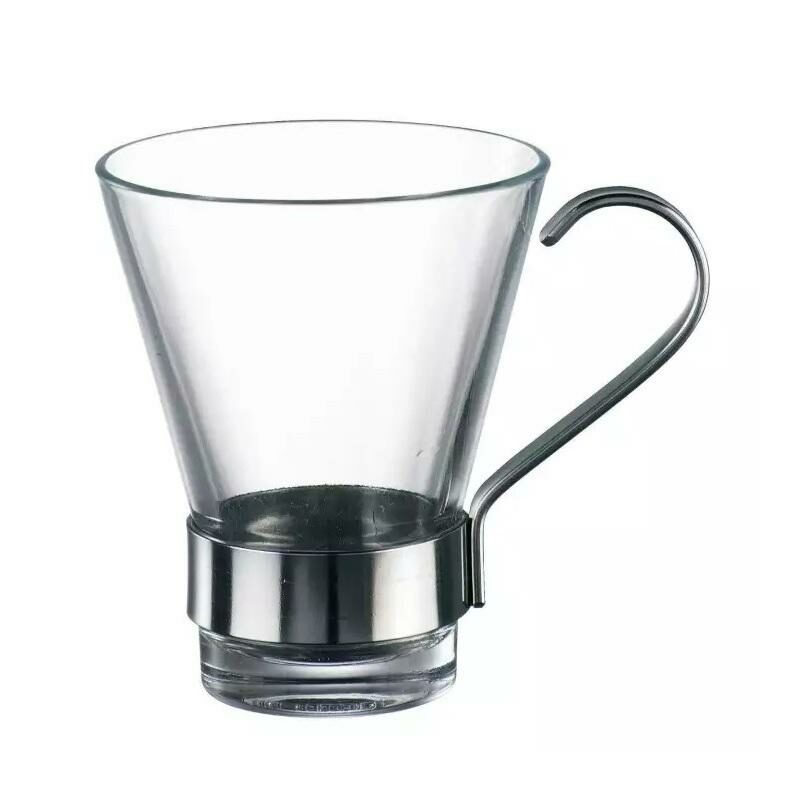 4.30410 B R 22cl YPSILON CAPPUCCINO CUP with STEEL HANDLE - 2570203