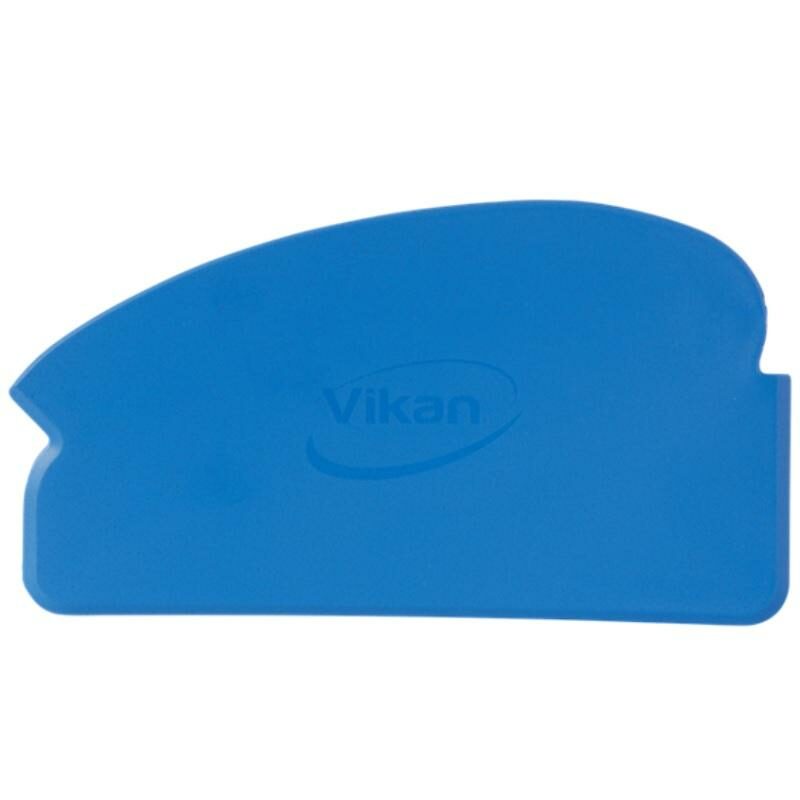 40523 VIKAN 16.5cm FLEXIBLE METAL DETECTABLE HAND SCRAPER - BLUE