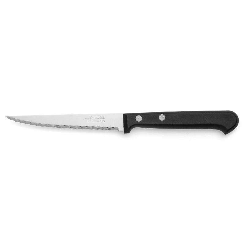 803000 ARCOS 11cm SS POINTED STEAK KNIFE with PP HANDLE 21.5cm - 172508E