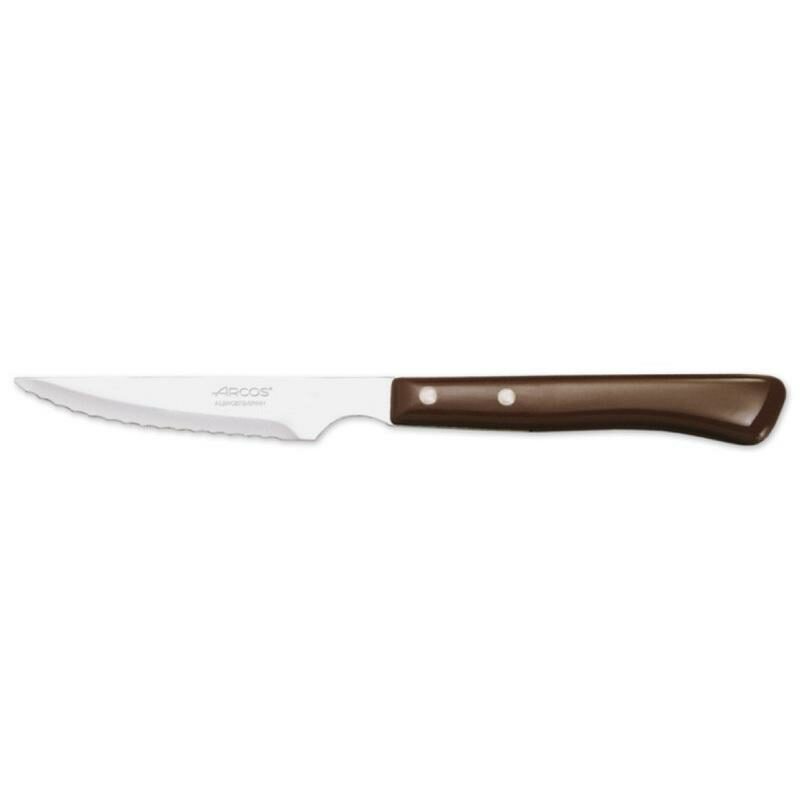 804000 ARCOS 11cm SS STEAK KNIFE with PLASTIC HANDLE 22cm - 172508C