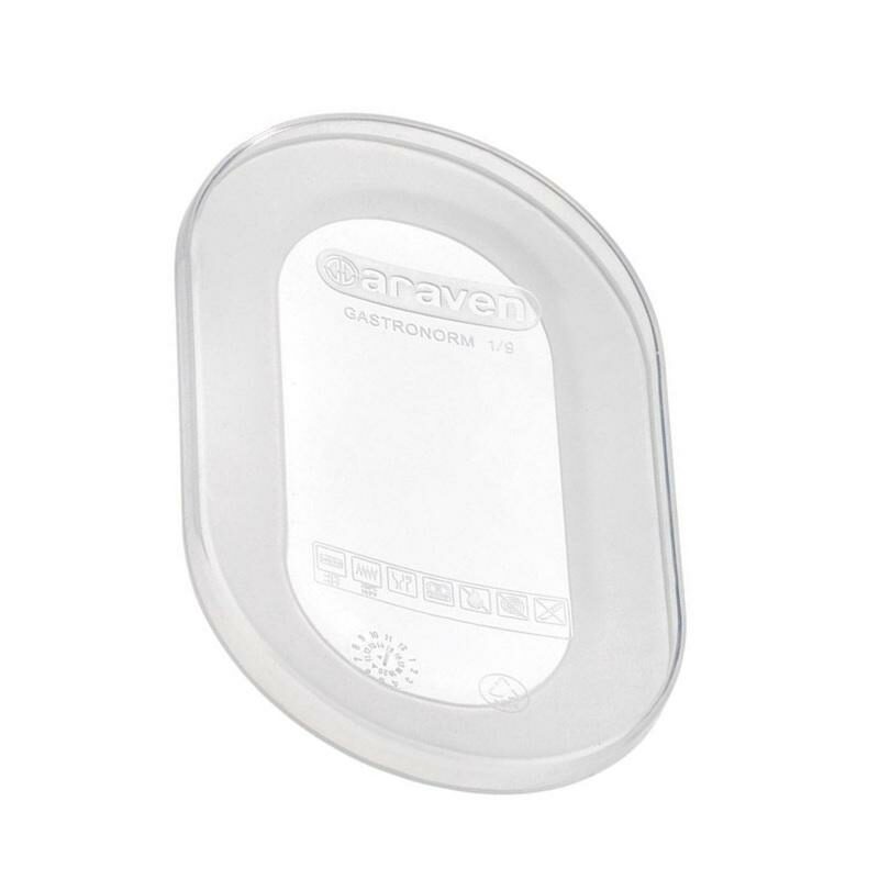 91811 ARAVEN SILICONE LID FOR GN 1-9 TRN