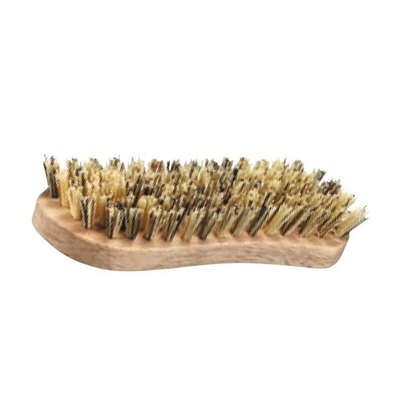 B-12410 OATES W4.5 × D19.5 × H5.5cm S-SHAPED SCRUB with SYNTHETIC BRISTLES - 510653M