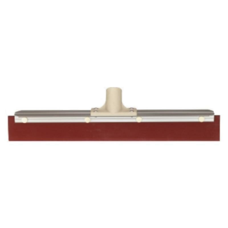 B-13111 OATES 45cm RED RUBBER ALUM BACK SQUEEGEE - HEAD ONLY - 174293N