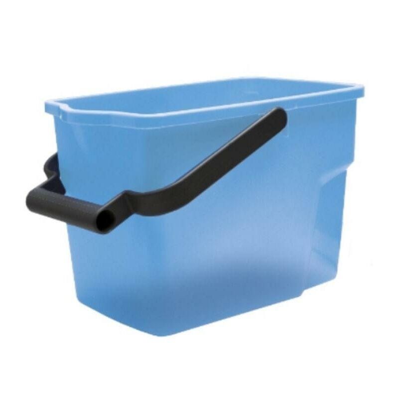 MS-009BGRY OATES 9L SQUEEZE MOP BUCKET W35 × D22 × H21.6cm in BLUE, GREEN, RED & YELLOW - 174121CDEF